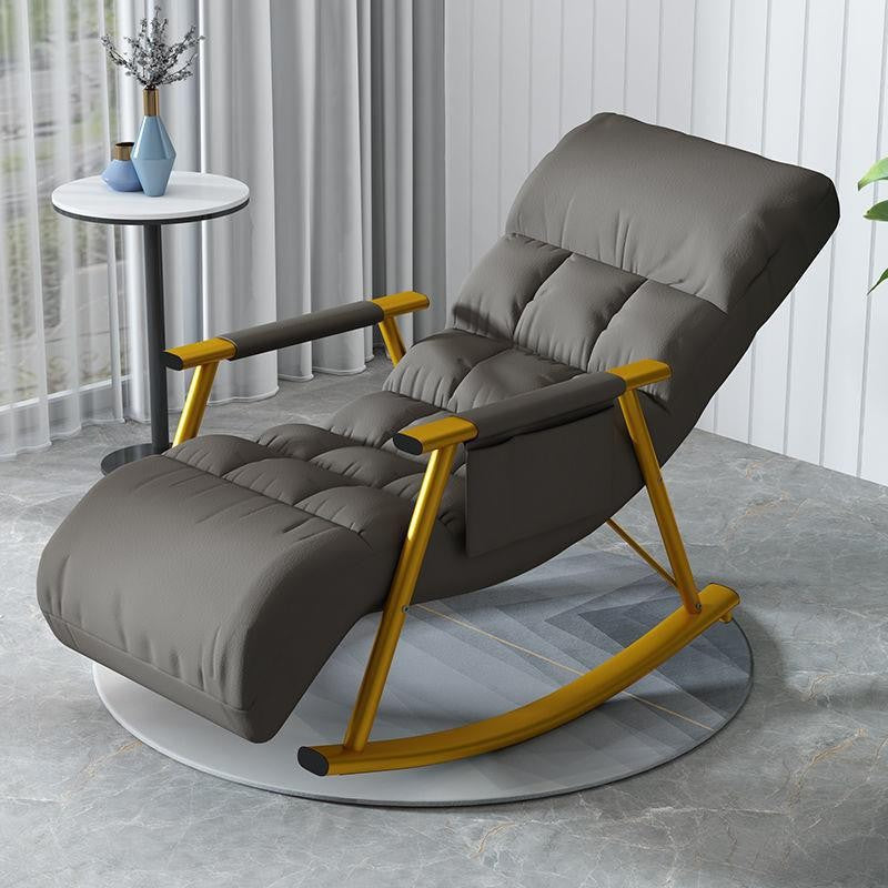 Rocking Chair recliner balcony home leisure Nordic style rocking chair adult bedroom lazy sofa living room nap chair