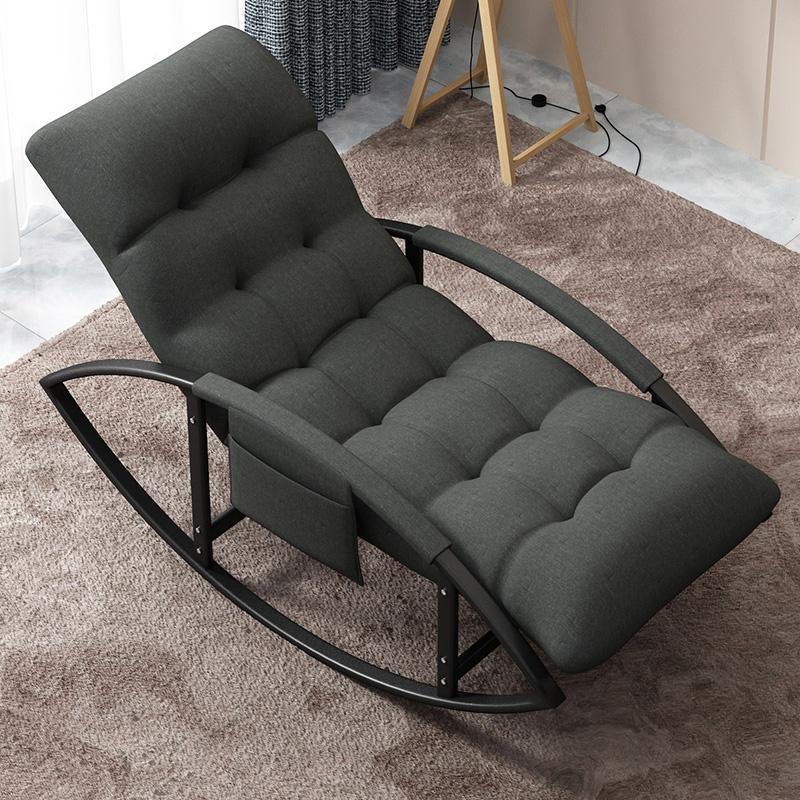 Rocking Chair recliner balcony home leisure Nordic style rocking chair adult bedroom lazy sofa living room nap chair