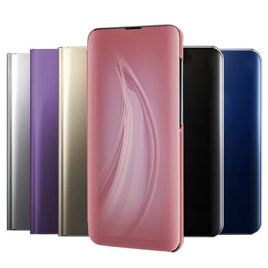 Étui à Rabat Transparent pour Xiaomi Mi Note 10 Lite avec Support - 6 Couleurs